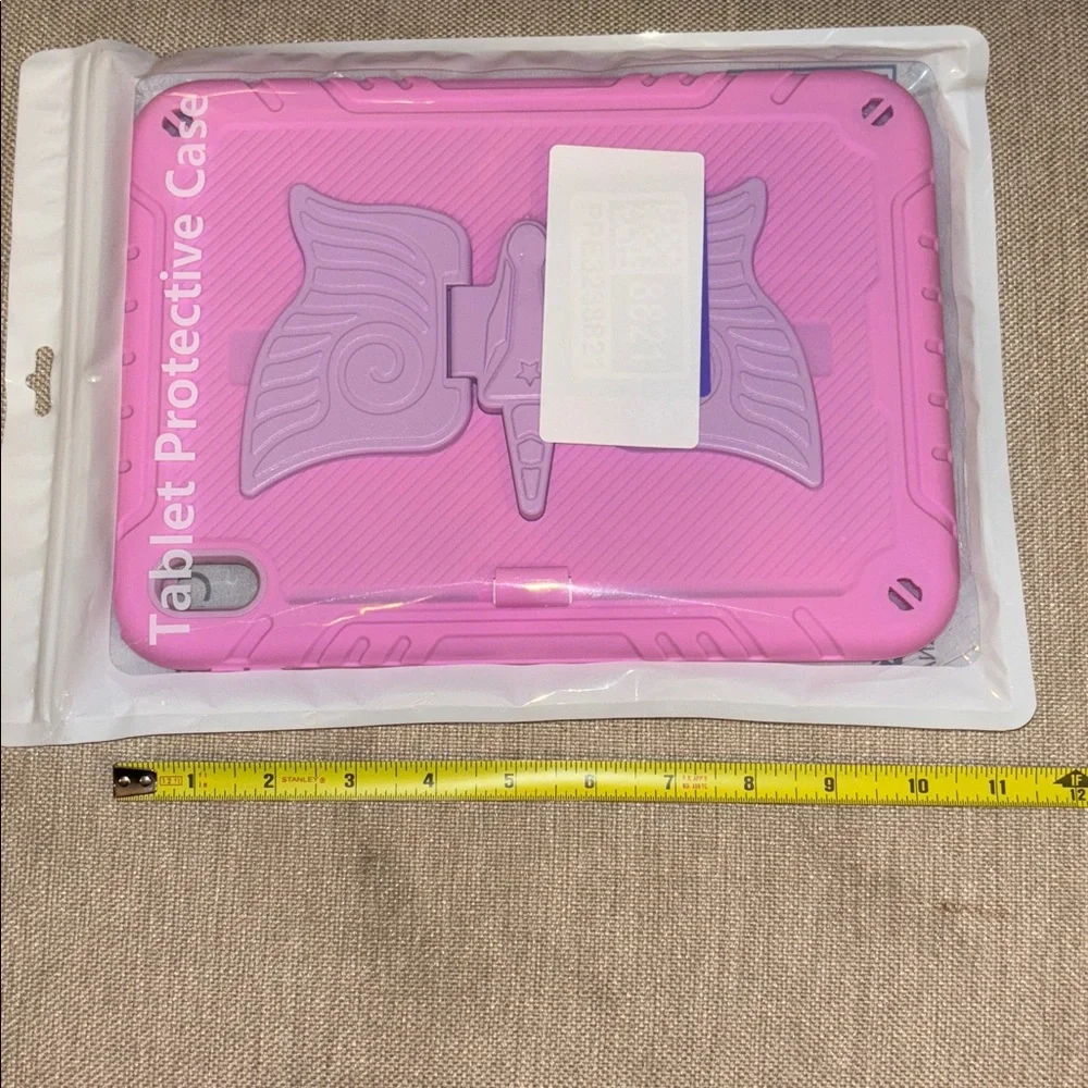 Butterfly kick stand Pink Tablet Case with Stand IPad 10th Gen NWT